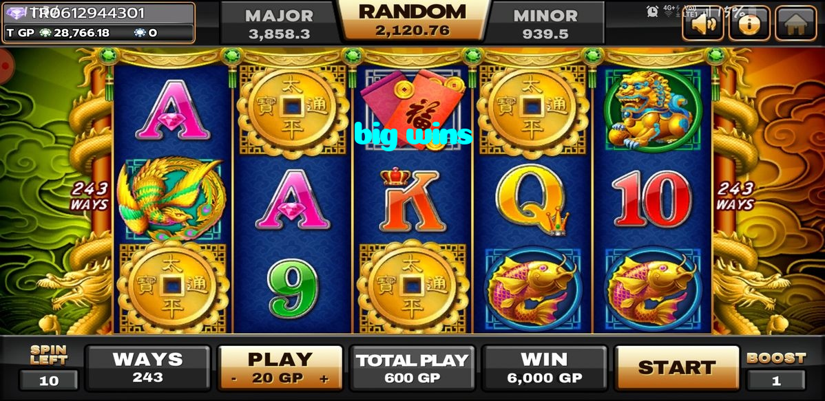 big wins casino presented on mobile device in Pakistan with slots and live games